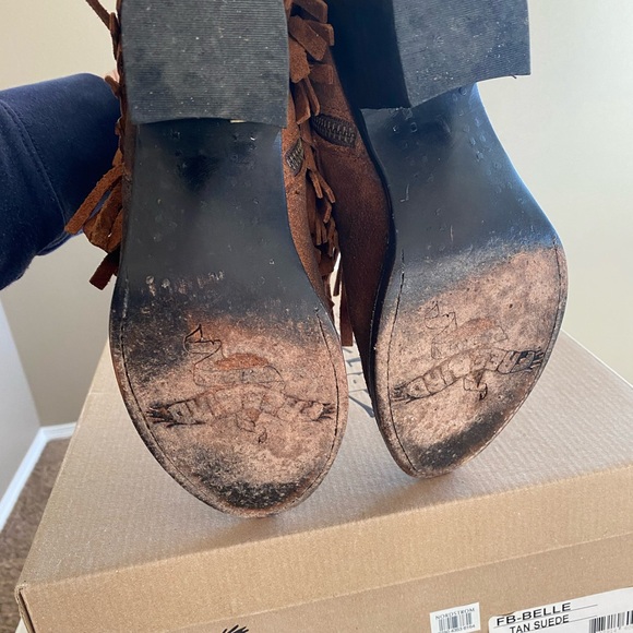 Freebird BELLE boots - Fringe distressed - Size 6 - Picture 7 of 7